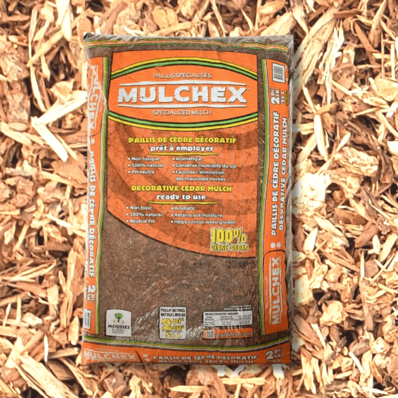 Mulchex, Mulchex Natural Cedar Mulch 2 ft³