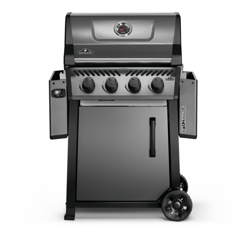 Napoleon, Napoleon Freestyle 425 4-Burner Liquid Propane Grill Black / Graphite 38,000 BTU F425DPGT