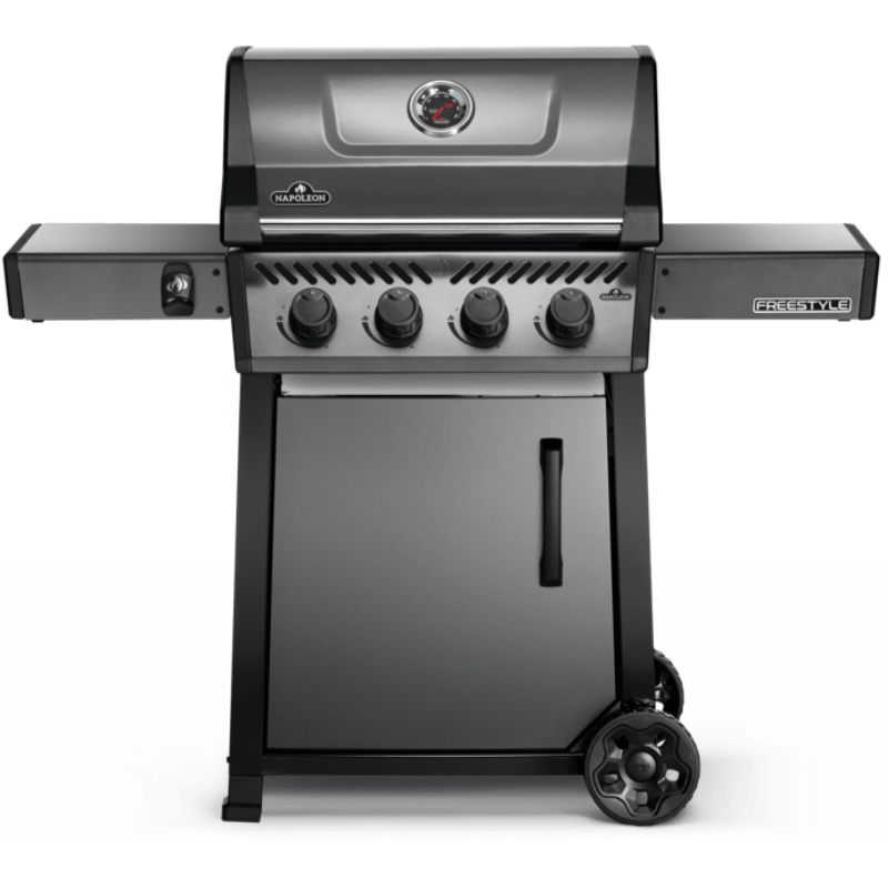 Napoleon, Napoleon Freestyle 425 4-Burner Liquid Propane Grill Black / Graphite 38,000 BTU F425DPGT