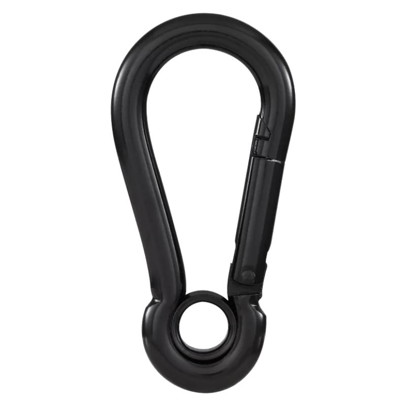 National Hardware, National Hardware Black Interlocking Spring Snap 5/16"