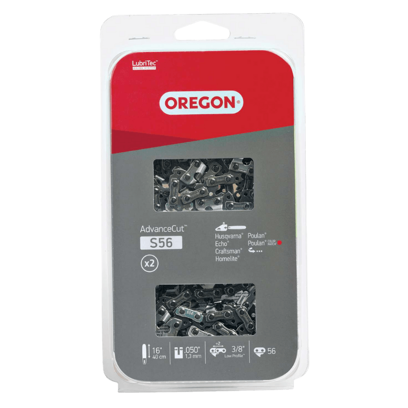 Oregon, Oregon AdvanceCut 18 in. 62 links Chainsaw Chain 2-Pack