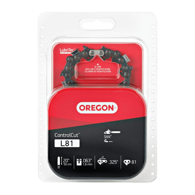 Oregon, Oregon ControlCut Chainsaw Chain 20 in. 81 links. .325" .063"