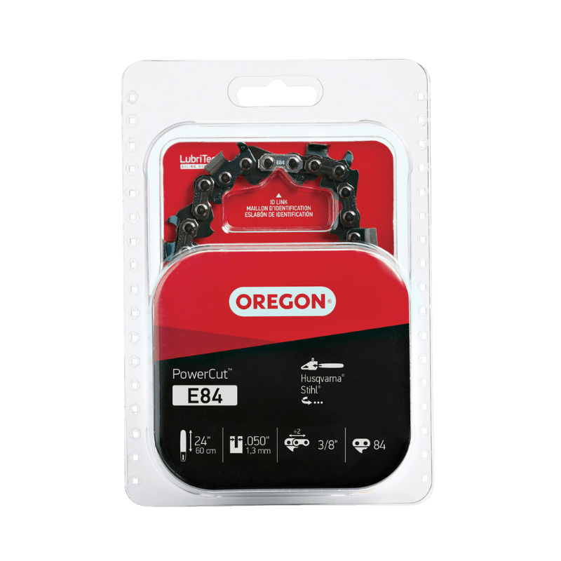 Oregon, Oregon PowerCut Replacement Chainsaw Chain 3/8" 0.50, 24" 48 Links E84