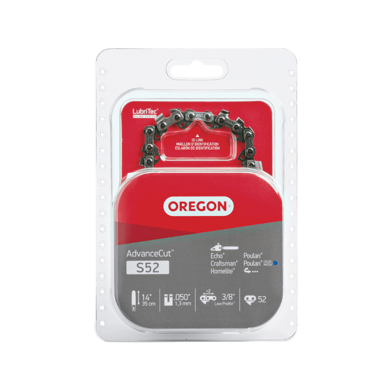 Oregon, Oregon S52 AdvanceCut Chainsaw Chain 14" 52 links