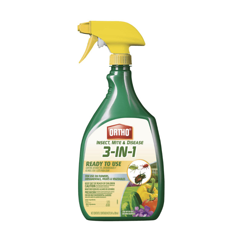 Ortho, Ortho Liquid 3-in- 1 Insect, Disease & Mite Control 24 oz.