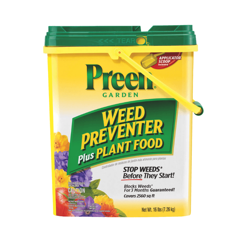 Preen, Preen Granules Weed Preventer & Fertilizer 16 lb.