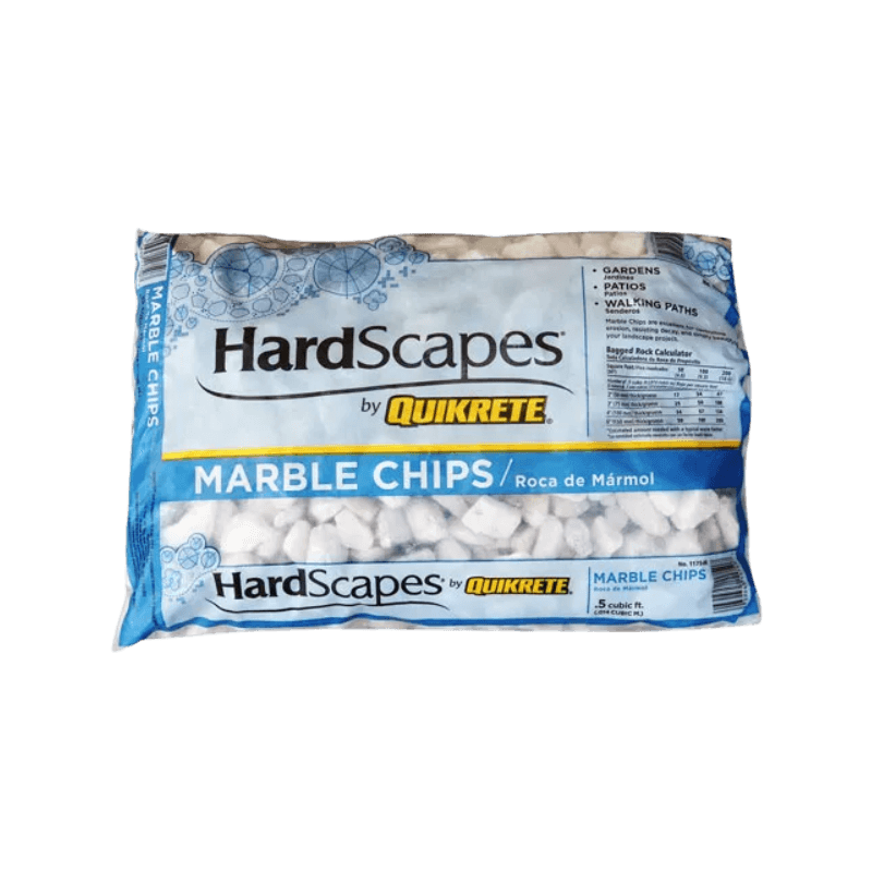 Sakrete, Quikrete HardScapes White Marble Chips 0.5 cu ft 50 lb.