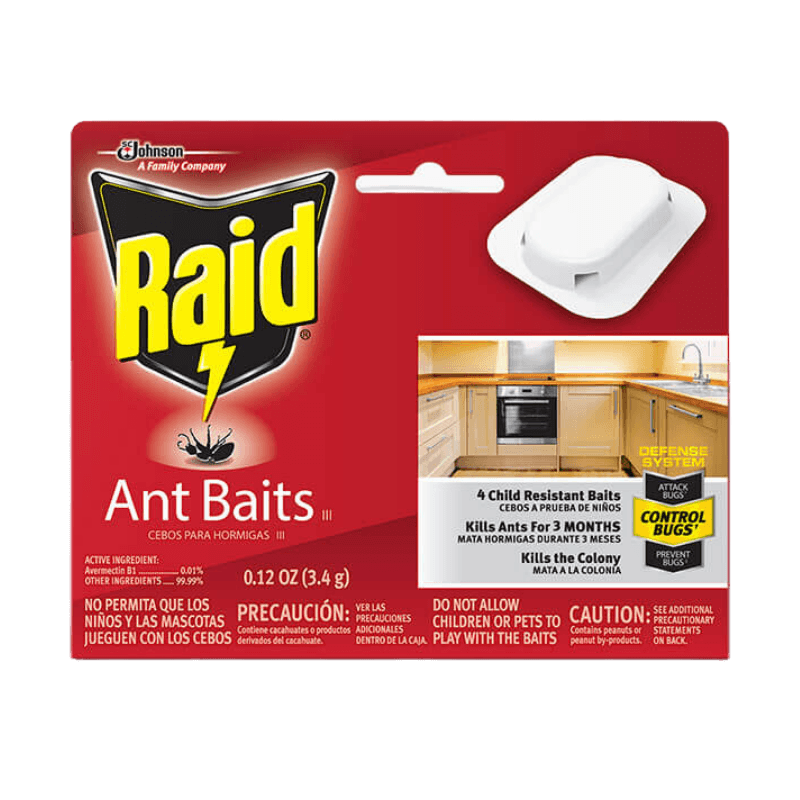 RAID®, Raid Ant Bait 4-Pack.