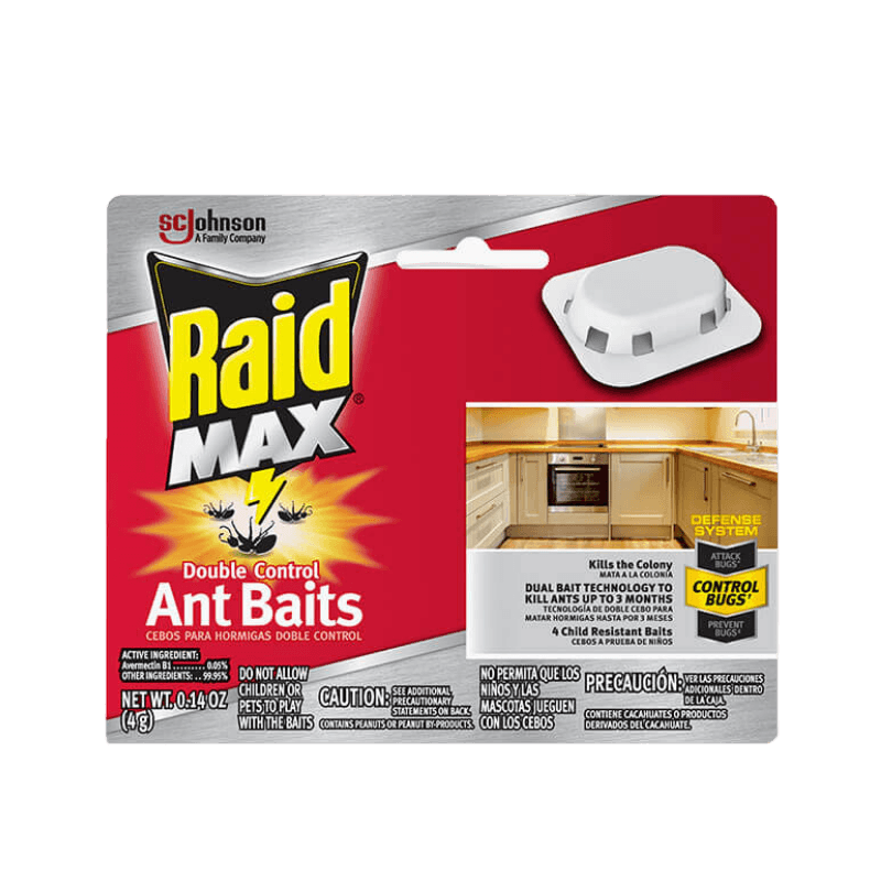 Raid Max®, Raid MAX Ant Double Control Ant Bait 4-Pack.