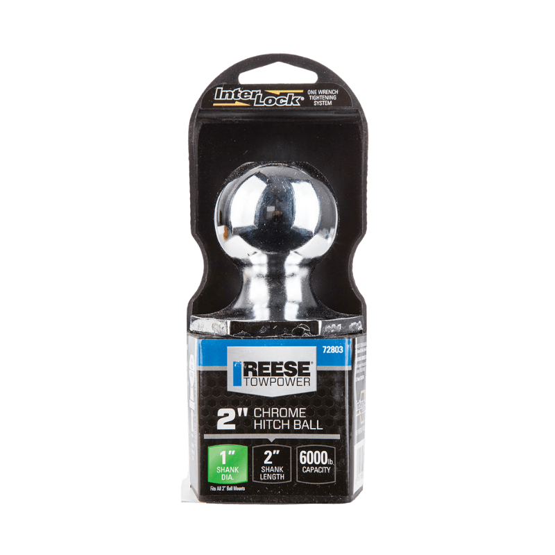 Reese, Reese Trailer Hitch Ball 6.000 lbs. 2-inch.