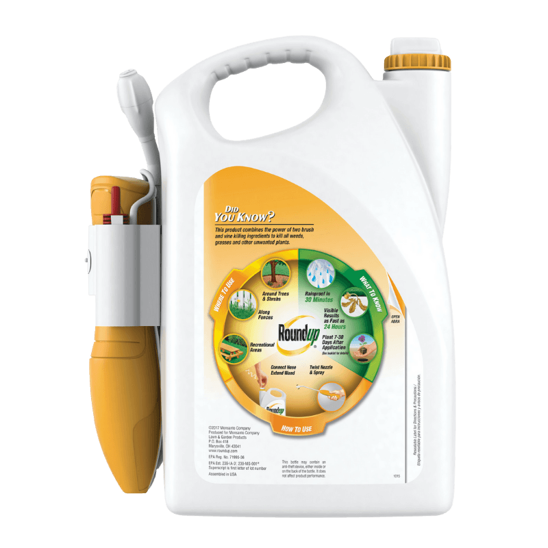 Roundup, Roundup Brush & Poison Ivy Killer Liquid Pump Sprayer 1.33 gal.