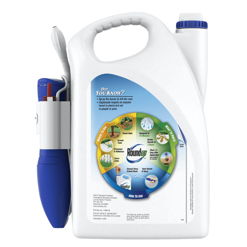 Roundup, Roundup Comfort Wand Grass & Weed Killer Liquid 1.1 gal.