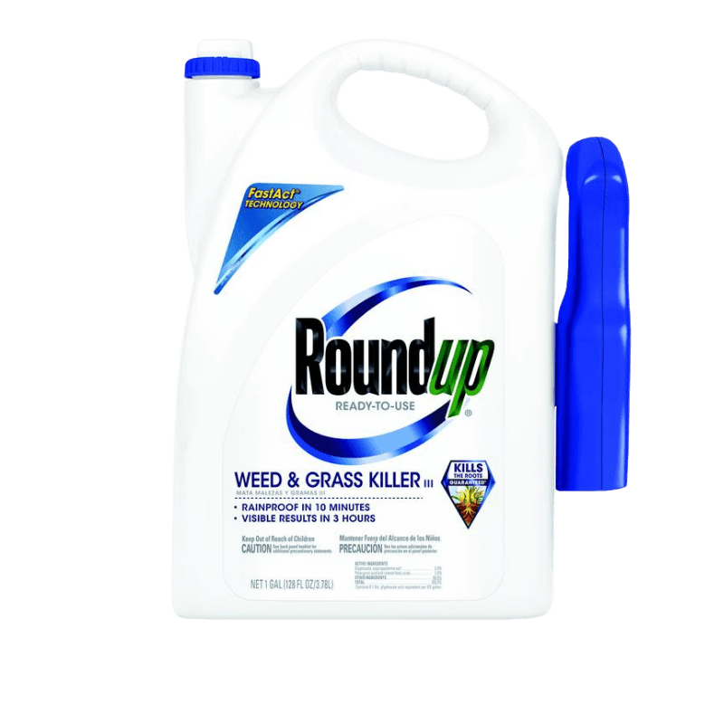 Round Up, Roundup Grass & Weed Killer Liquid 1 gal.