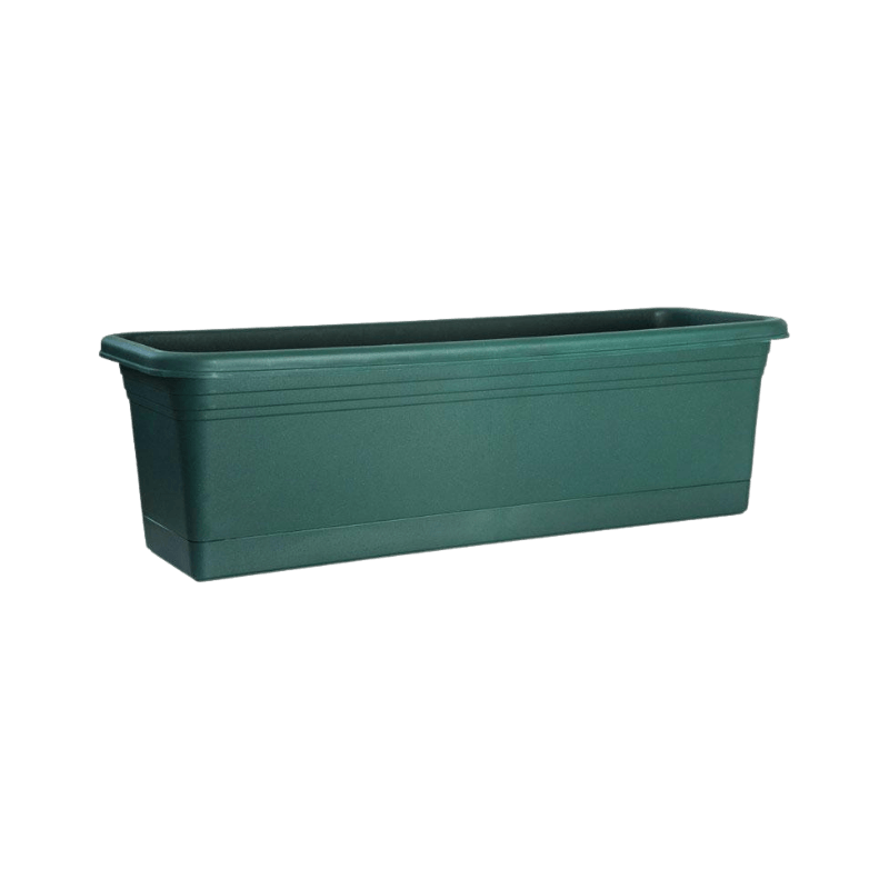 Rugg, Rugg Polyresin Window Box Slate Green 24"