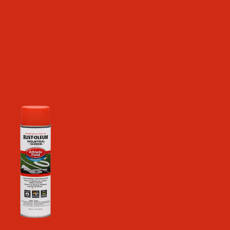 Rust-Oleum, Rust-Oleum Industrial Choice Orange Inverted Striping Paint 17 oz.