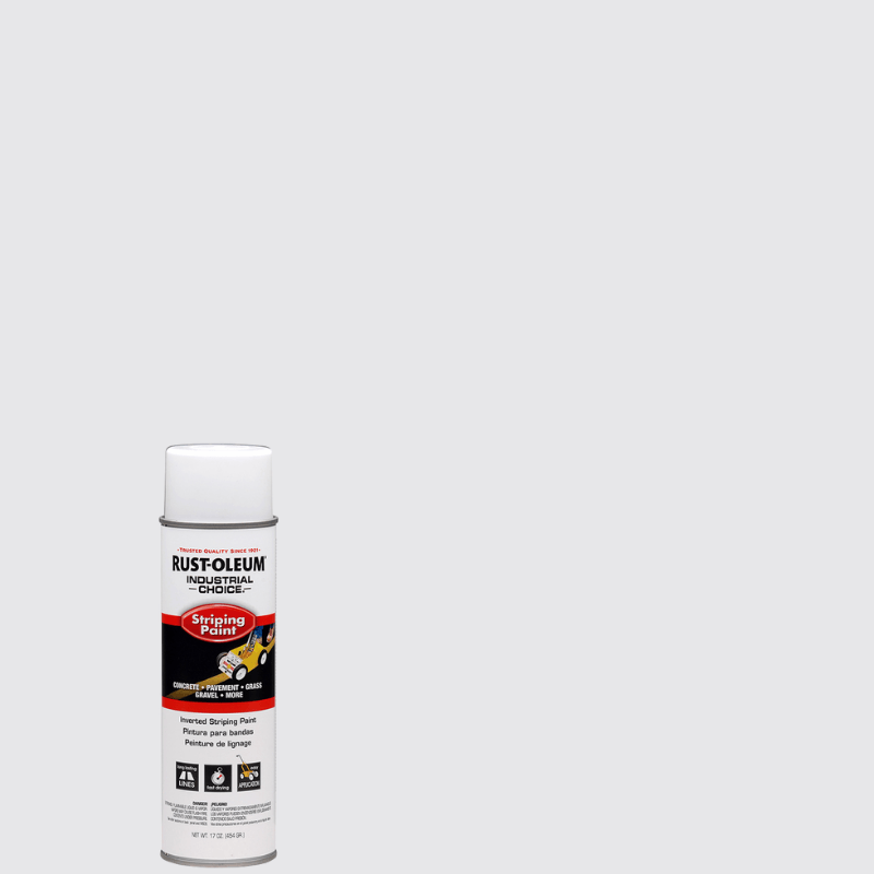 Rust-Oleum, Rust-Oleum Industrial Choice White Inverted Striping Paint 18 oz.