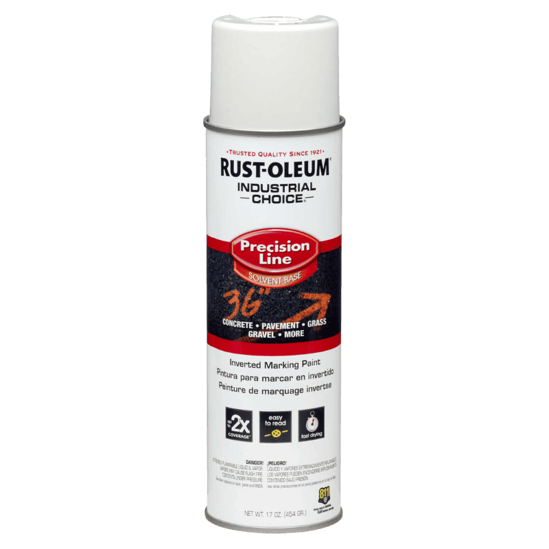 Rust-Oleum, Rust-Oleum Industrial Inverted Marking Paint White 17 oz.