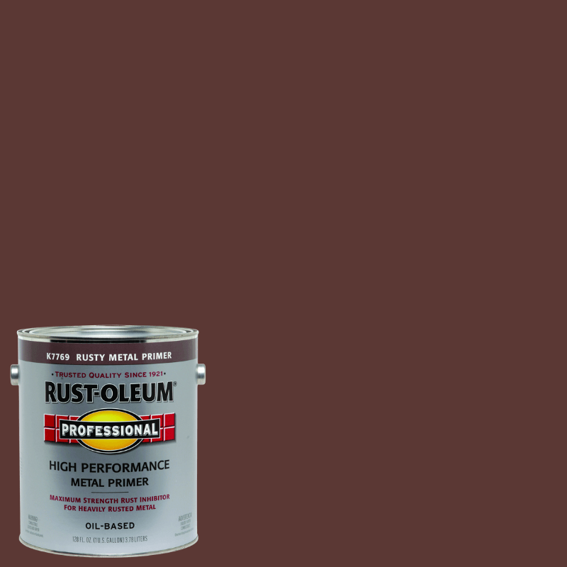 Rust-Oleum, Rust-Oleum Professional Oil-Based Rusty Metal Flat Primer