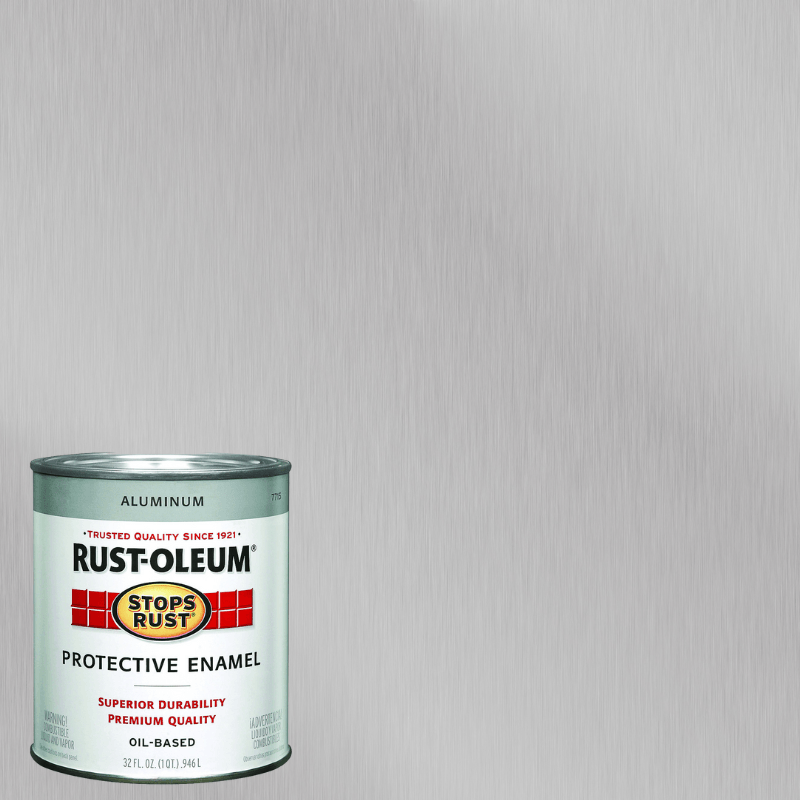 Rust-Oleum, Rust-Oleum Stops Rust Aluminum Protective Enamel 1 Quart.