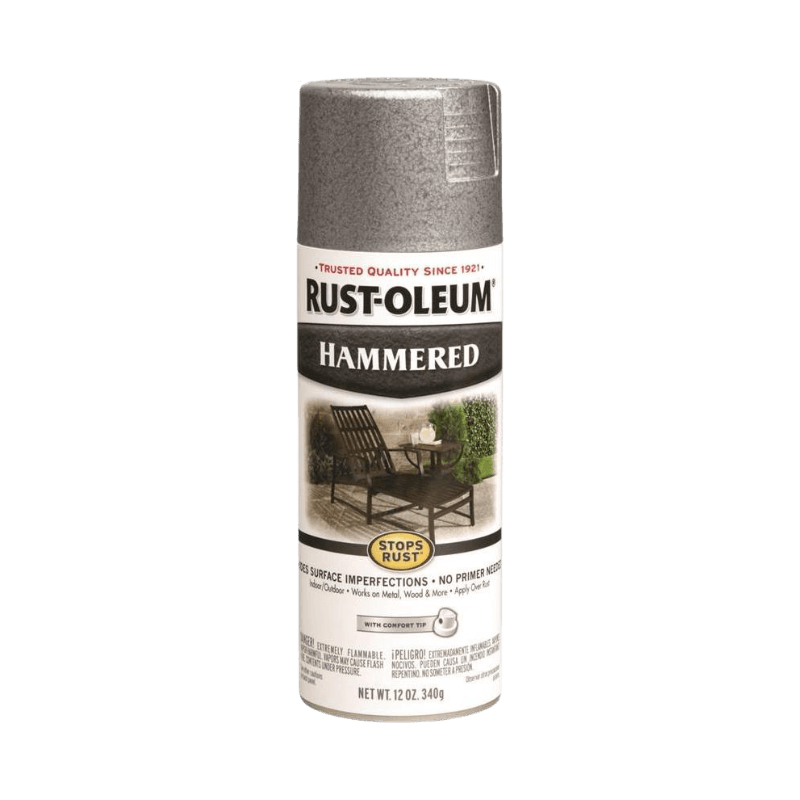 Rust-Oleum, Rust-Oleum Stops Rust Hammered Gray Spray Paint 12 oz.