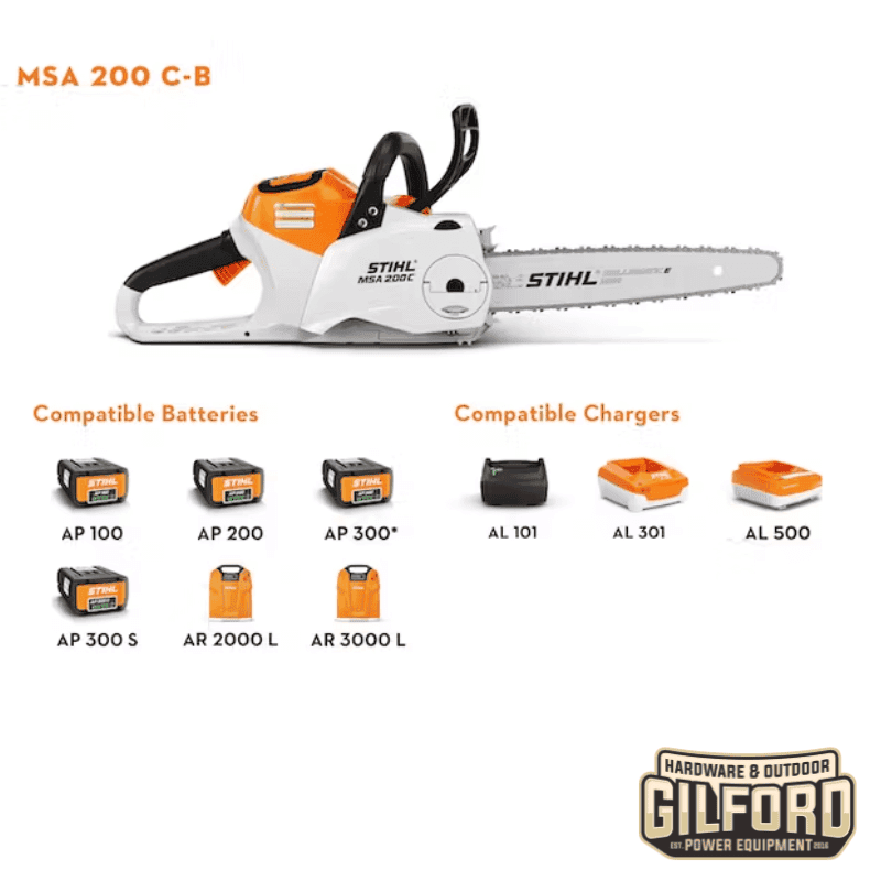 STIHL, STIHL MSA 200 C-B Battery Chainsaw