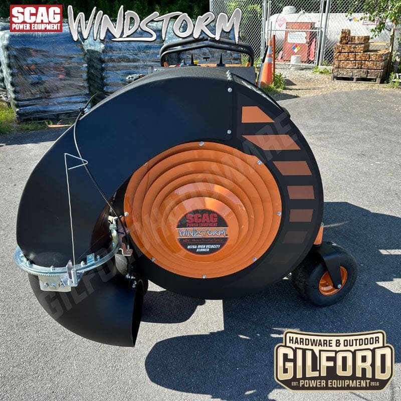 Scag, Scag Windstorm Zero-Turn Stand on Blower 37 HP Vanguard BIG BLOCK EFI