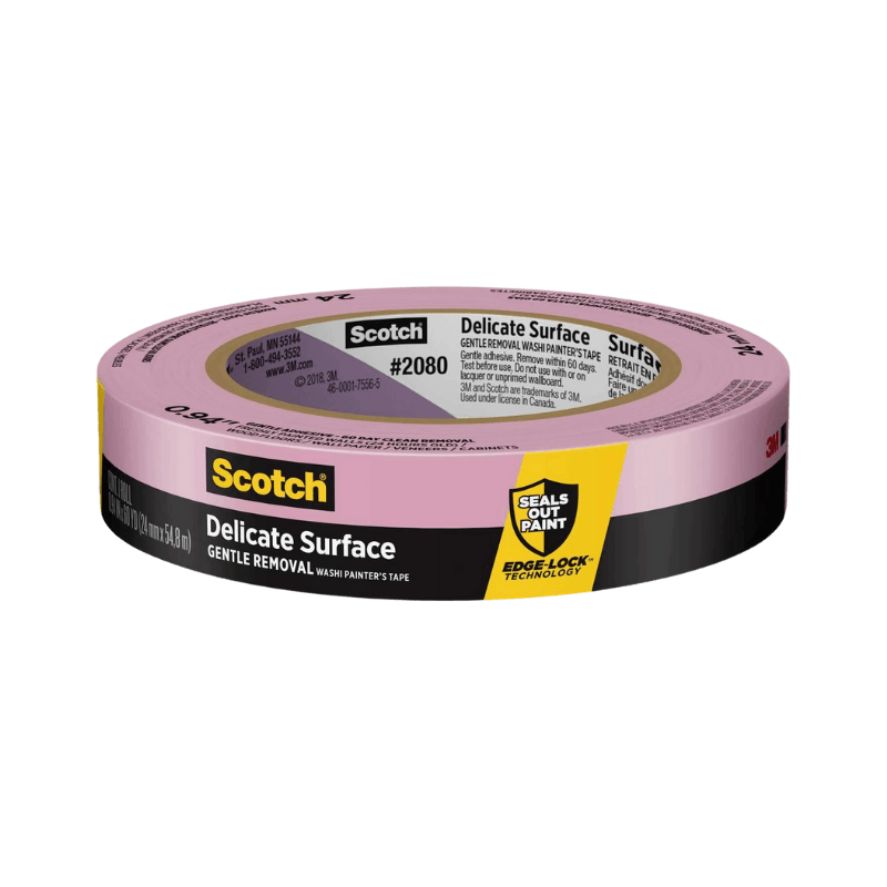 Scotch, Scotch Delicate Surface Tape Medium Strength 0.94 in x 60 yds.