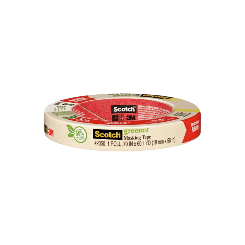 Scotch, Scotch Masking Tape Medium Strength .70 in W x 60.1 yds.