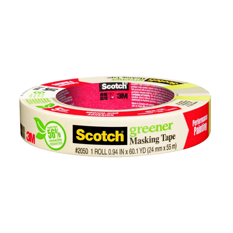 Scotch, Scotch Masking Tape Medium Strength .94 in W x 60.1 yds.