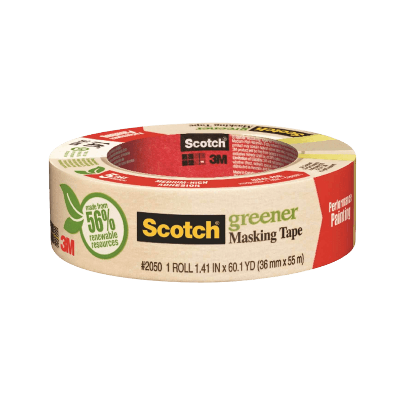 Scotch, Scotch Masking Tape Medium Strength 1.41" x 60.1 yd.