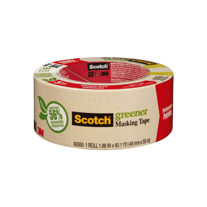 Scotch, Scotch Masking Tape Medium Strength 1.88 in W x 60.1 yds.