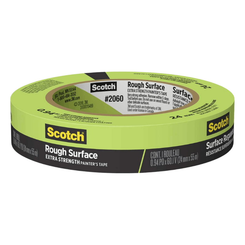 Scotch, Scotch Masking Tape Rough Surface High Strength 0.94 in x 60 yds.