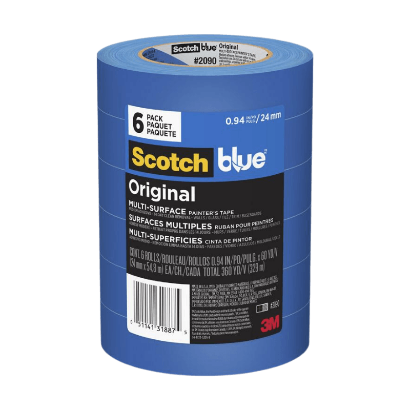 ScotchBlue, ScotchBlue Painter's Tape Medium 0.94 x 60 yds. 3-Pack.