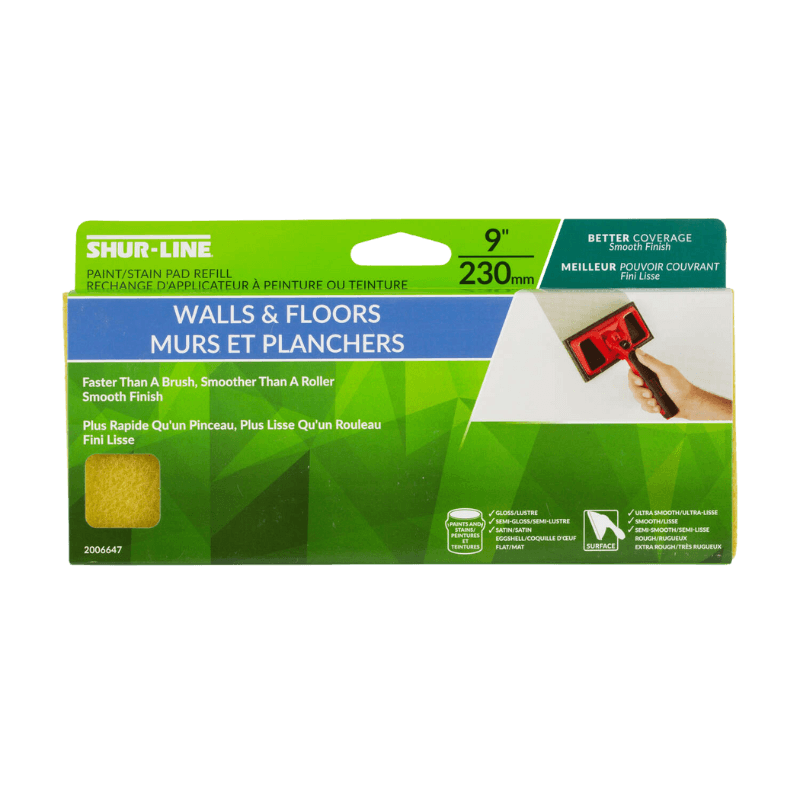 Shur-Line, Shur-Line Refill Paint Pad For Flat Surfaces 9 in.